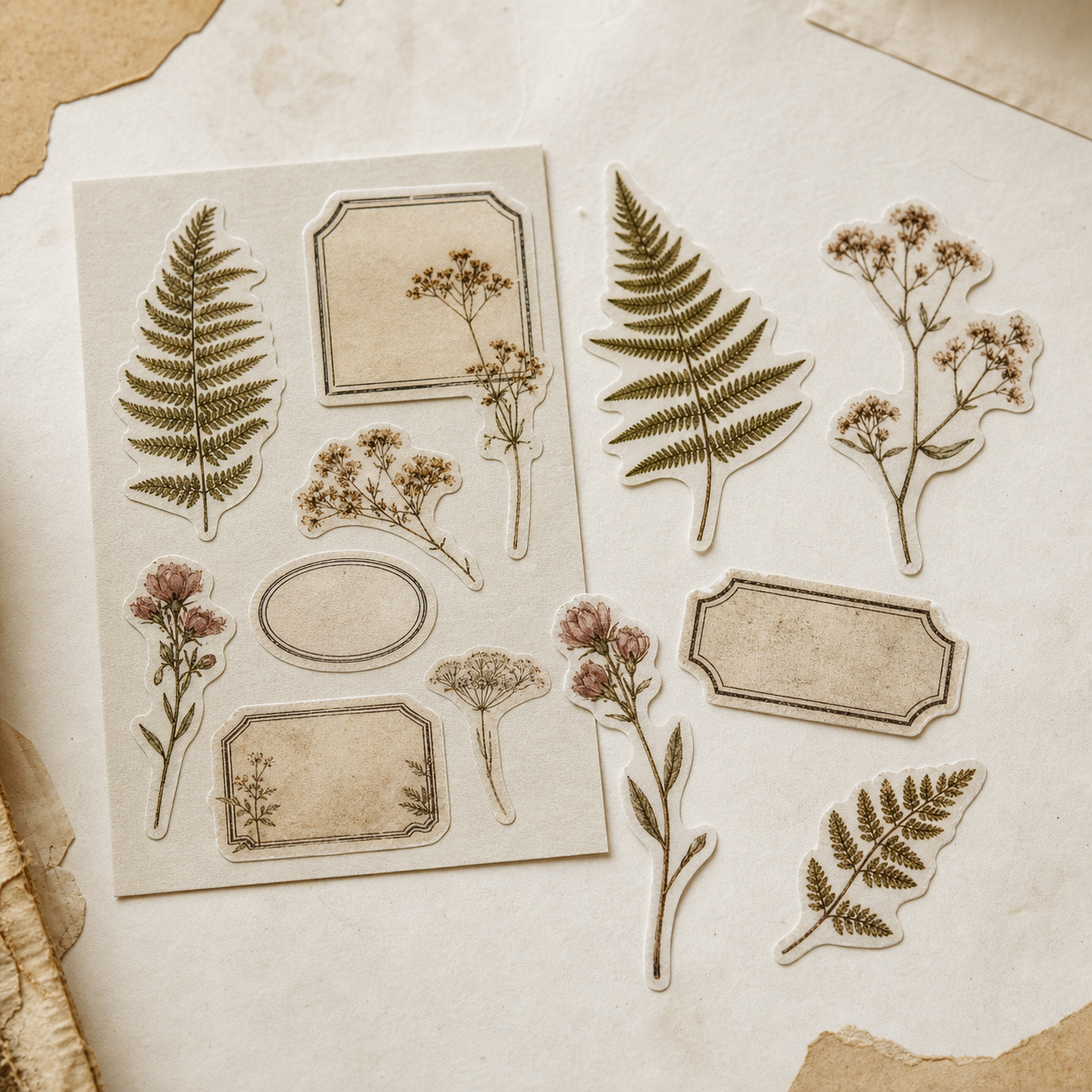 Demo image for DEMO — Botanical Sticker Folio